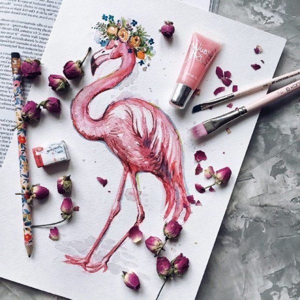 Рисунки маркерами