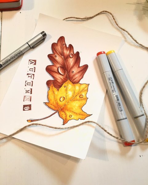 Эстетика рисования маркерами