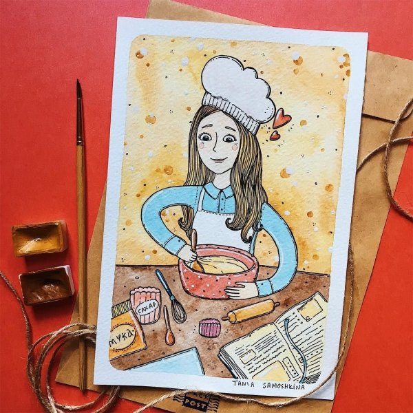 Маленькие рисунки для скетчбука