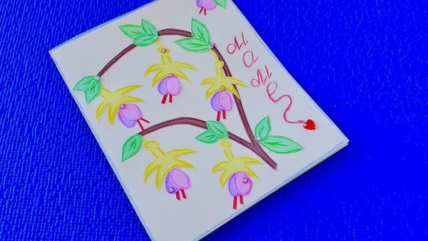 Подарок маме рисунок