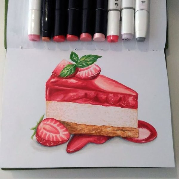 Скетчинг коктейль