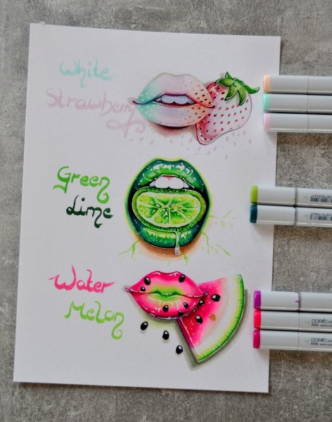 Скетч маркеры Copic