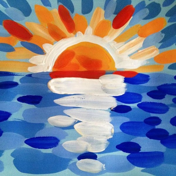 Рисование гуашью