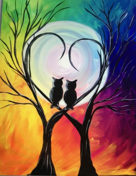 Рисунки гуашью легкие современные