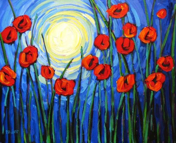 Рисунки для срисовки красками