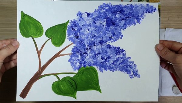 Рисунки гуашью