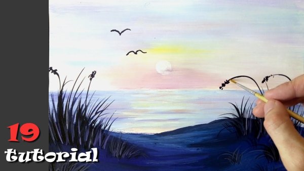 Правополушарное рисование Фламинго