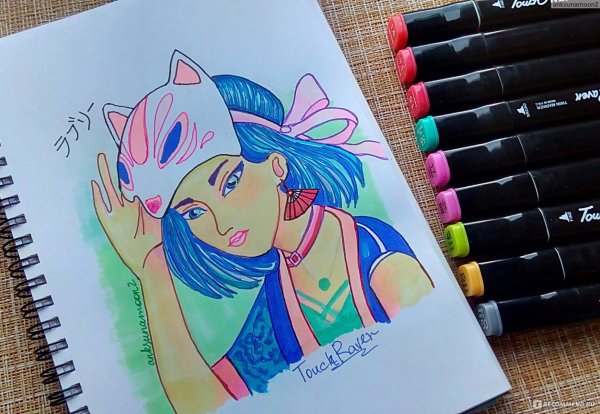 Срисовки фломастерами легкие