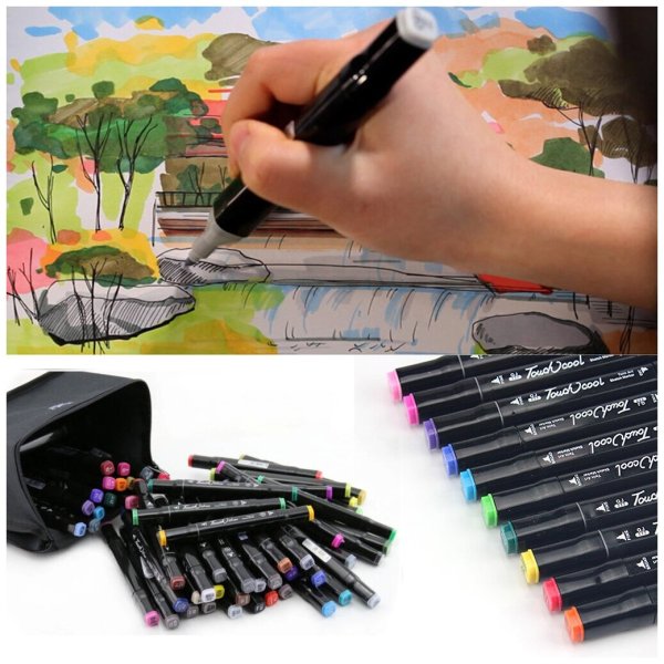 Маркеры Копик 60 цветов