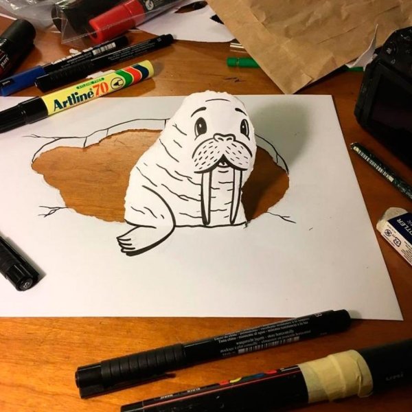 Рисование фломастерами для начинающих