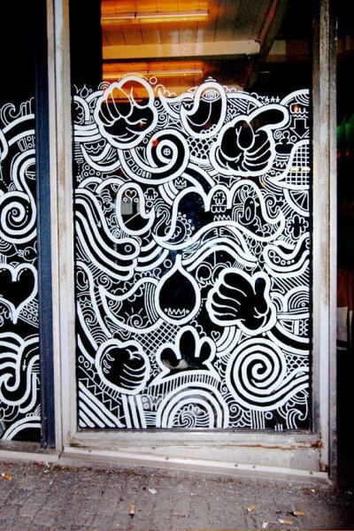 Картина на маркерной доске