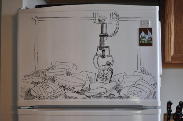 Рисунки маркерами