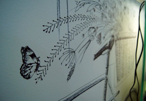 Стекло для рисования маркером