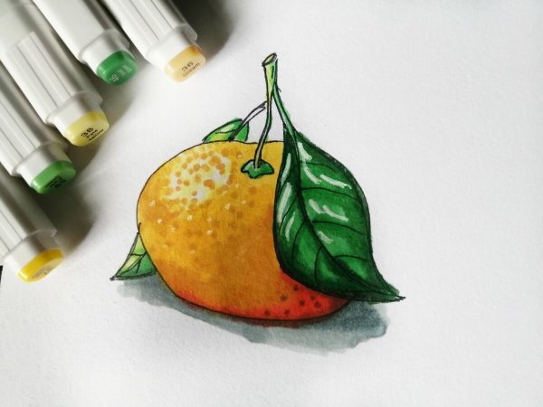 Скетчи маркерами