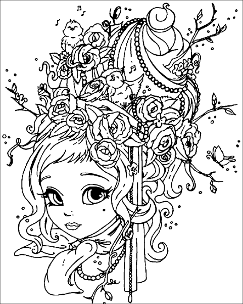 Срисовки разных цветов