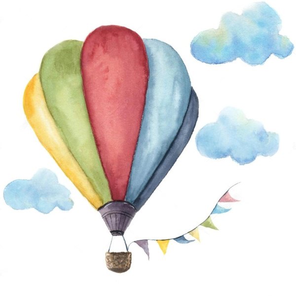 Воздушный шар эскиз