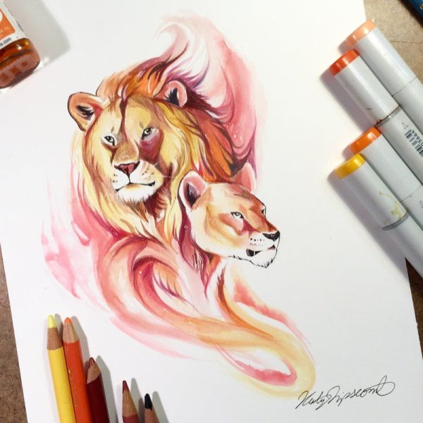 Идеи для рисования перо