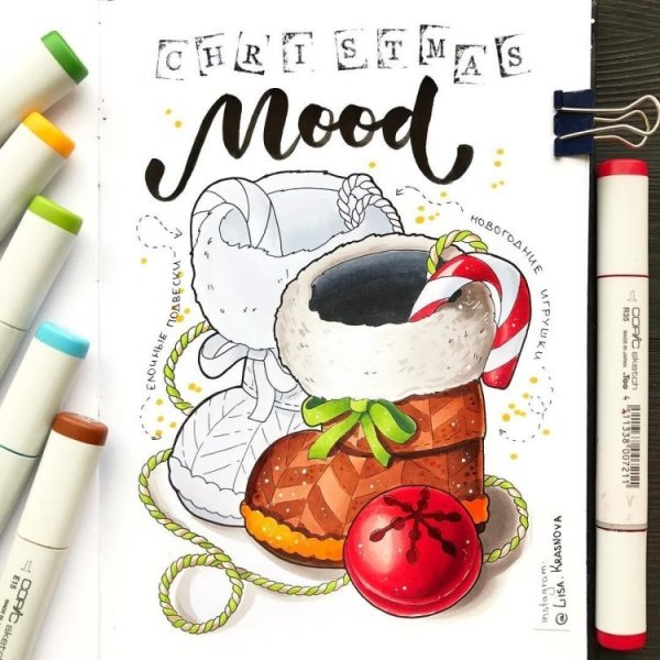 Идеи для рисунков фломастерами