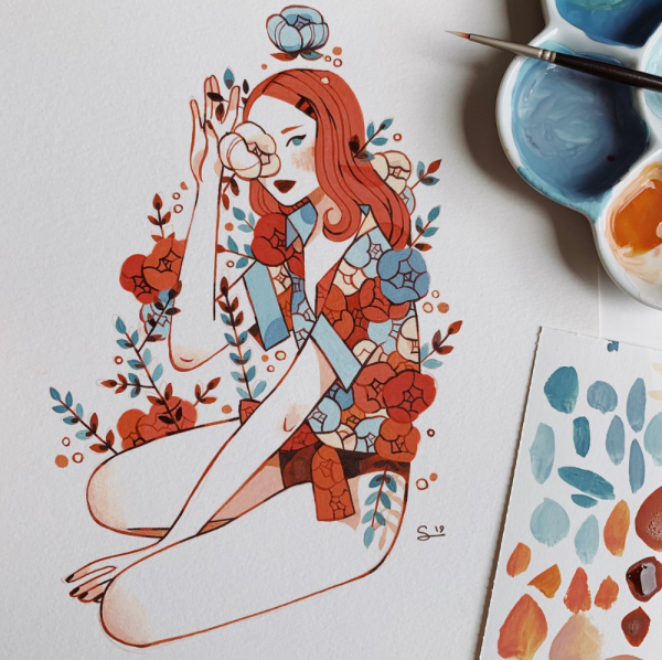 Sibylline Meynet иллюстрации