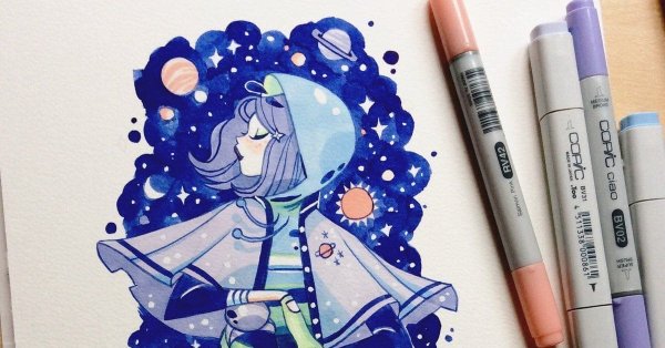 Стили рисования маркерами