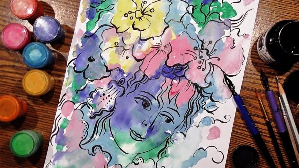 Силуэтное рисование