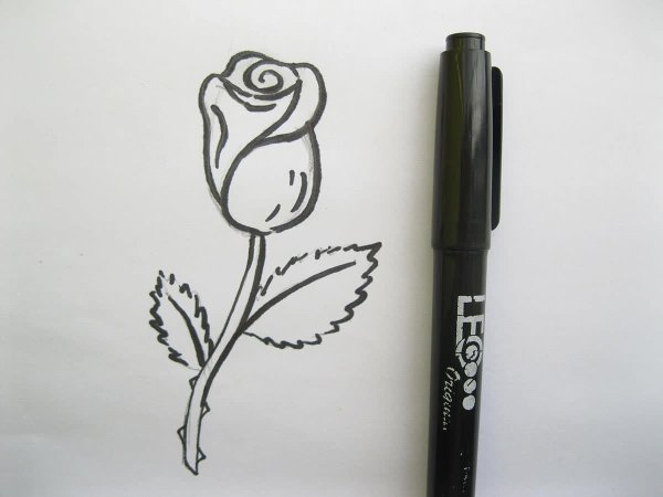 Маленькие рисунки фломастерами