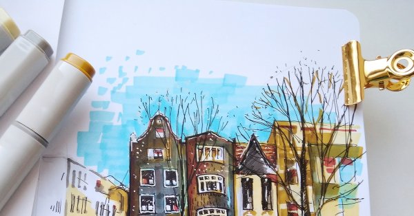 Фон карандаши цветные