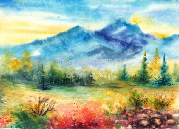 Пейзаж легкий