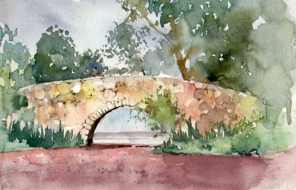 Простой пейзаж