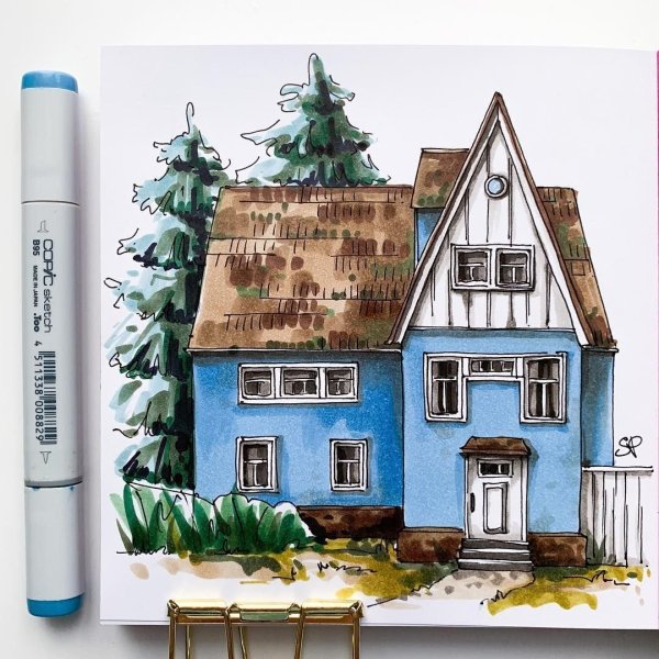 Маркеры для скетчинг