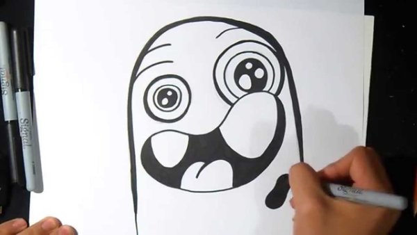 Маленькие рисунки для срисовки