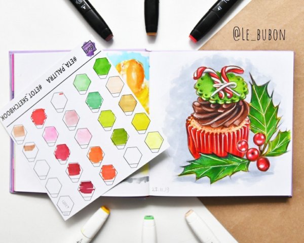 Аниме маркерами Копик