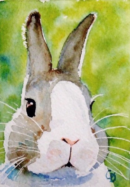 Рисование животных гуашью