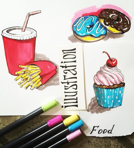 Маркеры для рисования