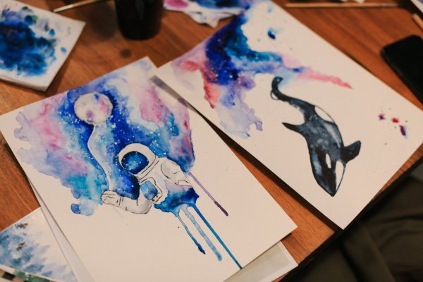 Рисунки акварелью для начинающих