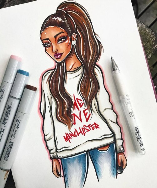 Дудл маркерами