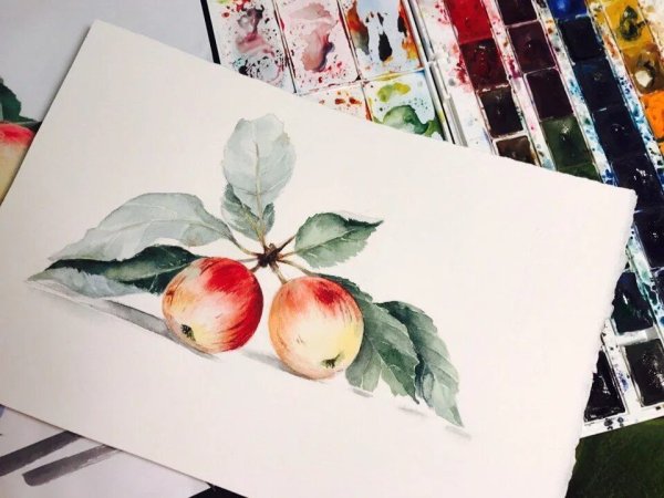 Рисование акварелью