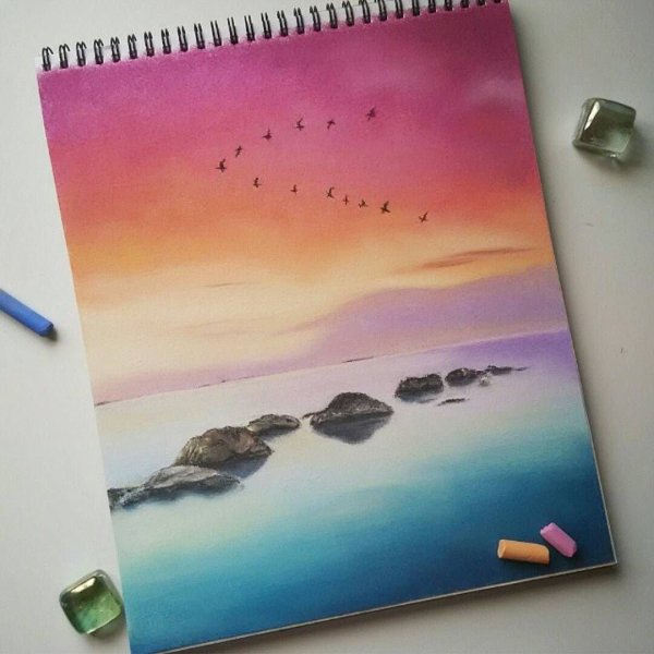 Необычные техники рисования