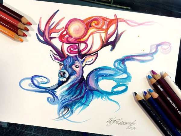 Классные рисунки фломастерами