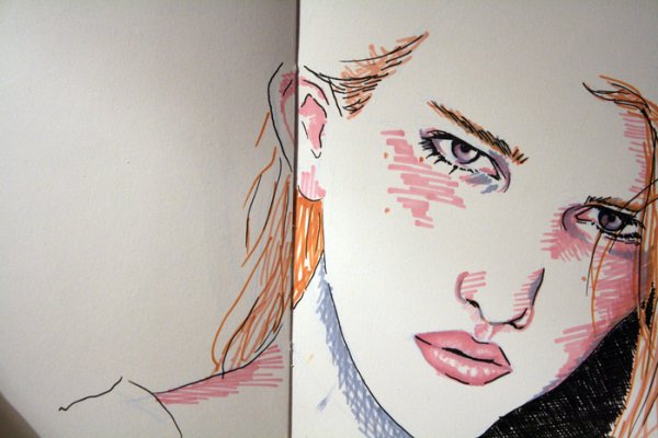 Рисунки для скетчбука маркерами