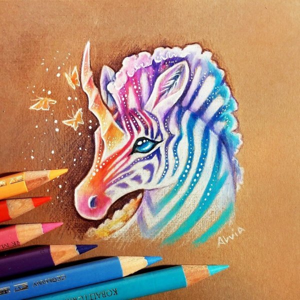 Рисунки фломастерами