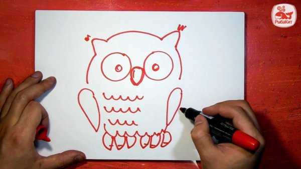 Красивые узоры фломастерами