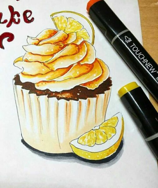 Рисунки маркерами для начинающих