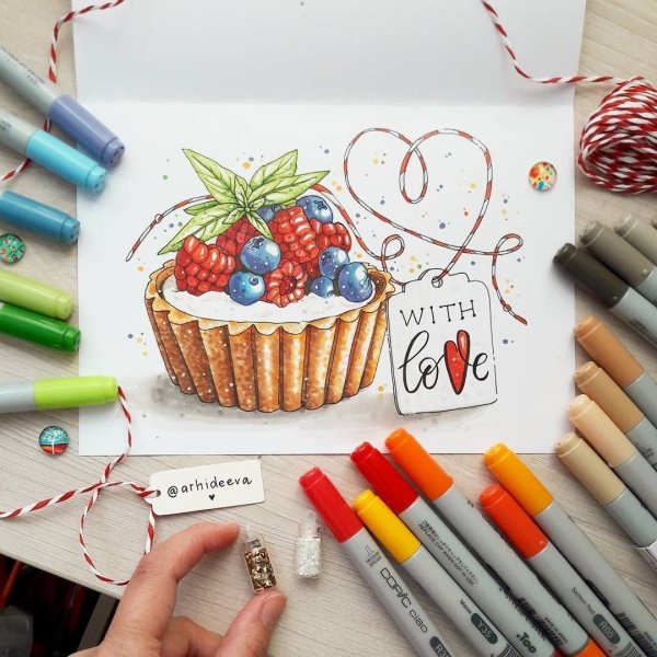 Идеи для рисования перо