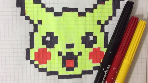 Рисунки по клеточкам в тетради сердце