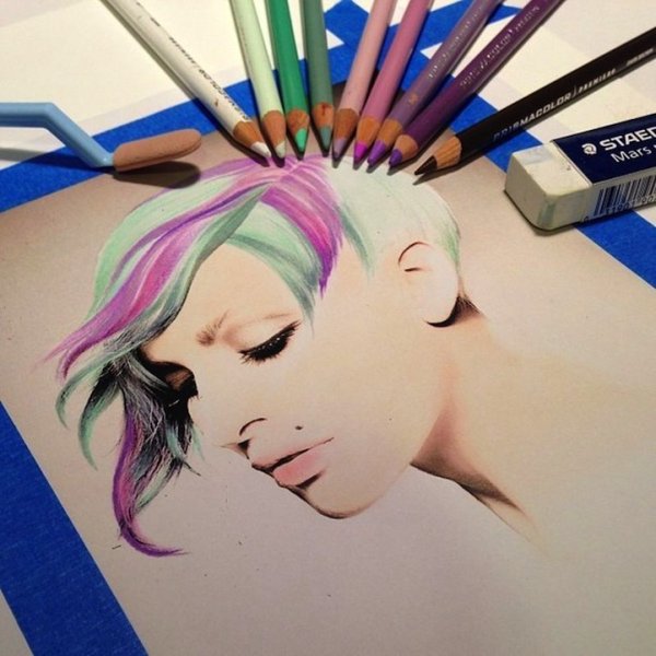 Карла Миалинн рисунки