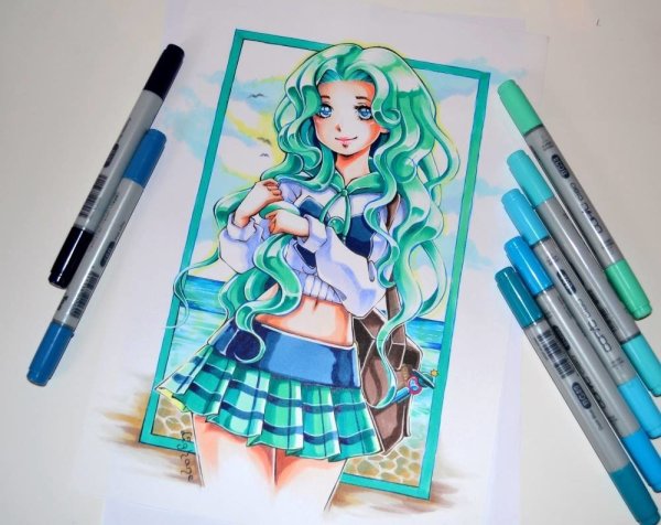 Copic Markers рисунки