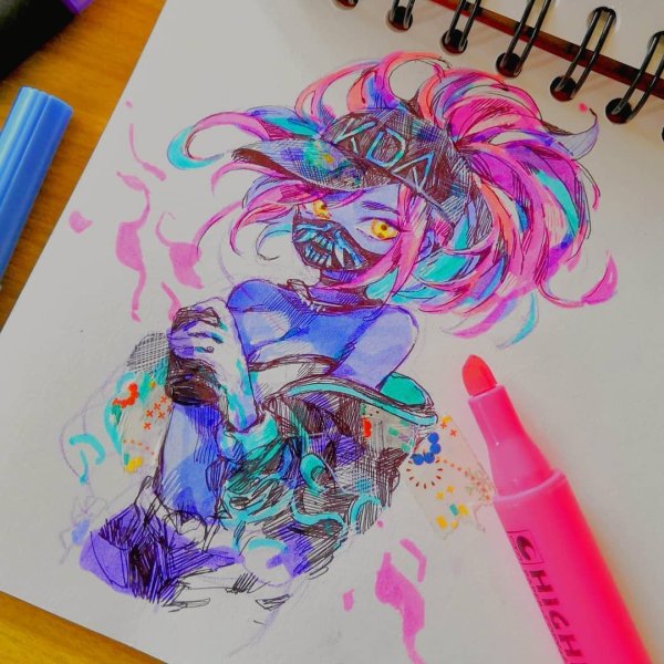 Кэти Липскомб (Katy Lipscomb) рисунки