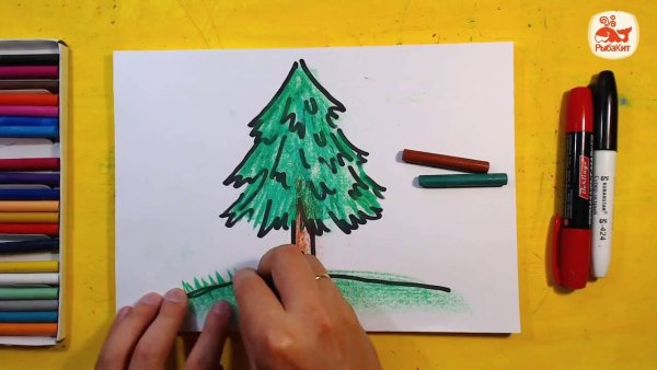 Ручка «ёлка»