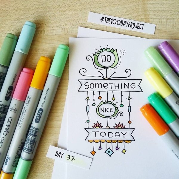 Космос акриловыми красками